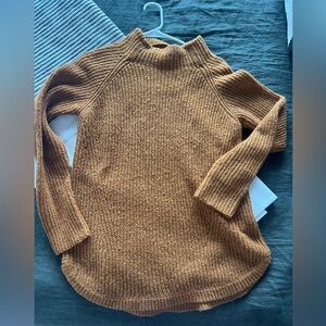 Burnt Orange Winter Sweater - Size large